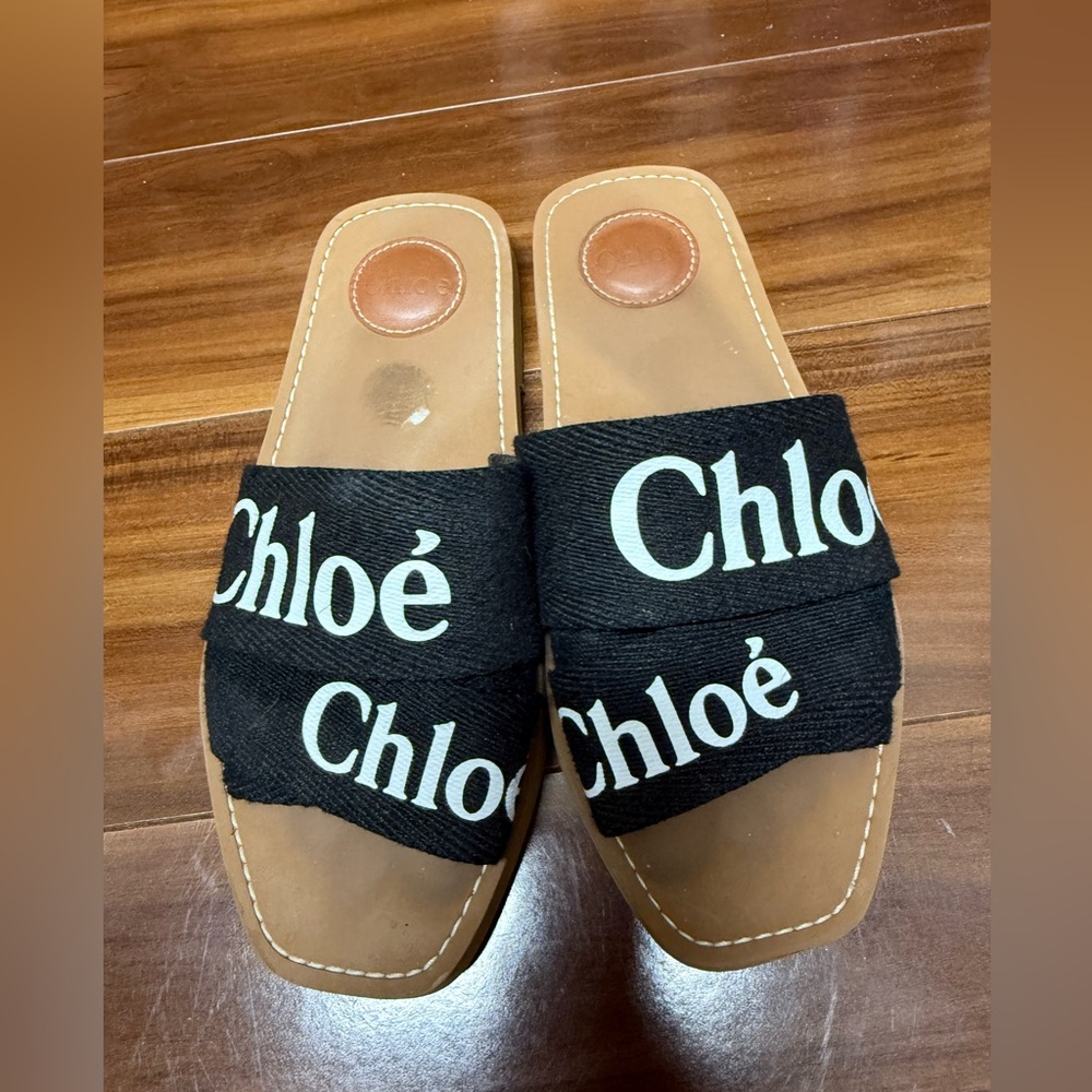 Chloe Woody Mule size 36